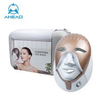 wholesale factory OEM price photon light therapy machine wireless USB charging mask led 7 colors led photon facial mask for sale