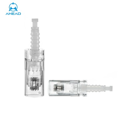 Cheap Cartrige Microneedle White Bayonet Wholesale Derma Pen Microneedling 3mm Meso Needle 36 42 Pins Nano for Eye Face & Body