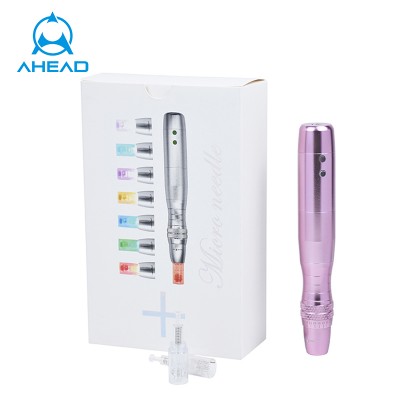 New Design Korea Home Use Electric Wireless  Derma Pen 7 colors LED Light Therapy System Photon Skin Beauty Dermapen JM - F7